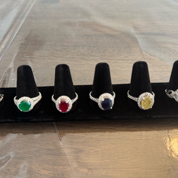 100% Real Gemstone Rings - Picture 5 of 13